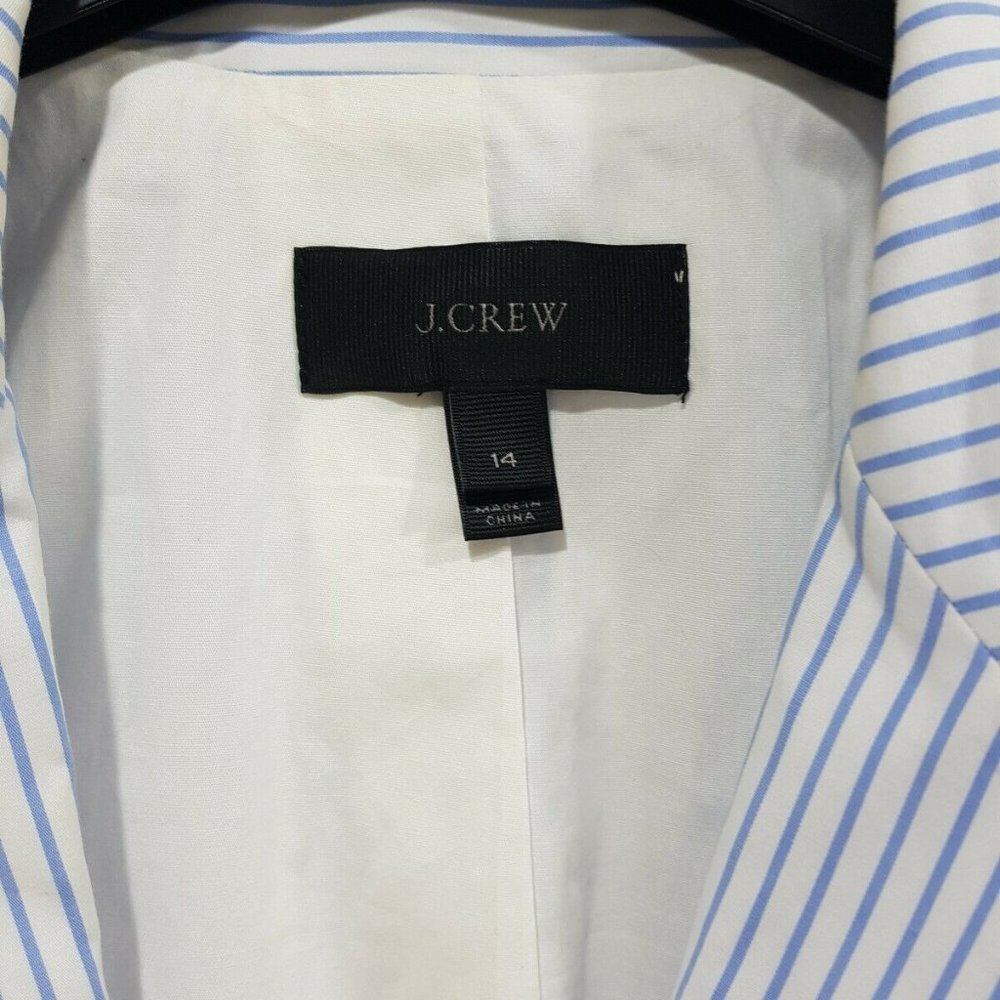 J. CREW Pinstripe Blazer - Picture 3 of 7